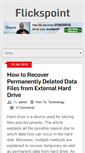 Mobile Screenshot of flickspoint.com